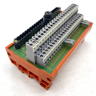 Entrelec BF-OM-16-B Relay Interface Board 16-Way Module 02104114 - Image 1 of 4