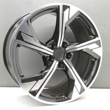 AUDI A4 B9 S-LINE 19" DIAMOND CUT ALLOY WHEEL RIM 8.5J 8W0601025EM GENUINE X1