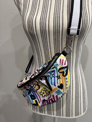 Brighton Graffiti Love Crossbody  Belt Bag  excellent condition pre-owned