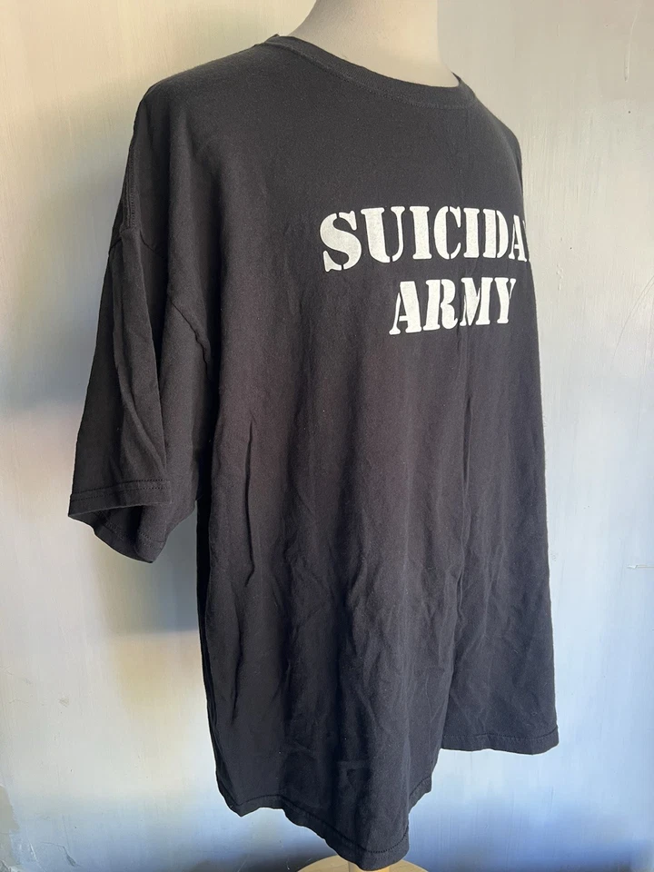 SUICIDAL TENDENCIES ARMY Official Men's Vintage 90s Venice Punk T-Shirt Size 3XL - Image 4 of 4