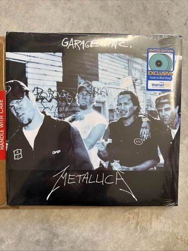 Metallica Garage Inc. Vinyl WalMart Limited edition exclusive Fade to Blue 3LP