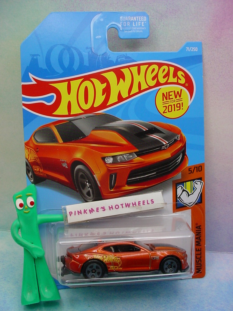 2019 Hot Wheels '18 COPO CAMARO SS #71✰orange;gray 5sp✰MUSCLE