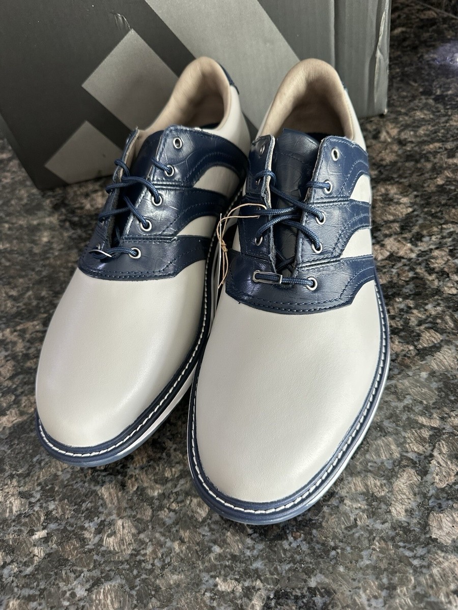 New adidas MC Z-Traxion Spikeless Golf Shoes Grey/Navy/White