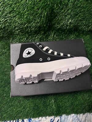 Size 9.5 - Converse Chuck Taylor All Star Lugged High Black