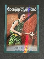 2021 Goodwin Champions All-World Basketball #GB-14 Aqua Josh Giddey Rookie Auto