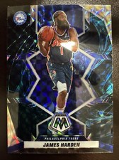 2021-22 Panini Mosaic - James Harden #27 Genesis Mosaic Prizm for
