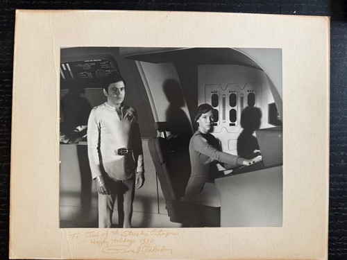 VTG Original Star Trek Photo Hand Signed By Gene Roddenberry To Cast Member 1978 - Imagen 8 de 9