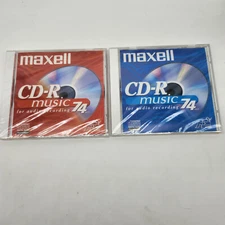 Maxell CD-R for Music 74 Min Rec Time for Audio Recording/Recordable