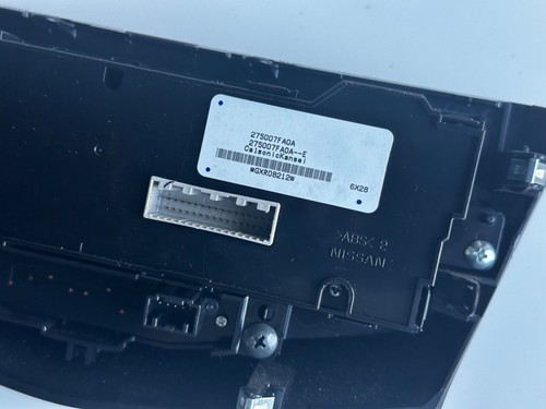 2017 - 2022 Nissan Rogue Sport A/C Heater Climate Control Unit 275007FA0A OEM ! - Picture 4 of 4