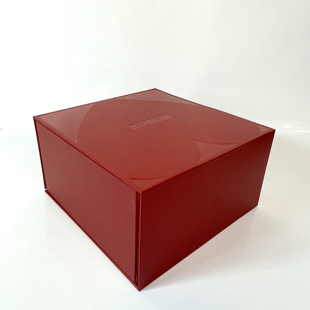Authentic TOM FORD Square Empty Gift Box Packaging Heart Red 7.75
