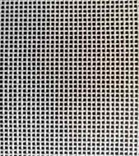 10ct or 14ct DMC White Blank Mono Needlepoint Canvas 20"x20"