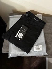 NYC The Perfect Jean Men’s Athletic Fit Stealth Black Size 34 X 30 NEW