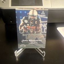 2018 Luminance Draft Day Signatures Silver James Washington Auto RC Pitt OK st