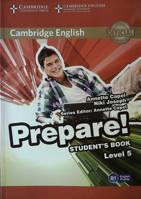 Cambridge English PREPARE! for Exams Level 5 (B1) Student's Book @ BRAND NEW @