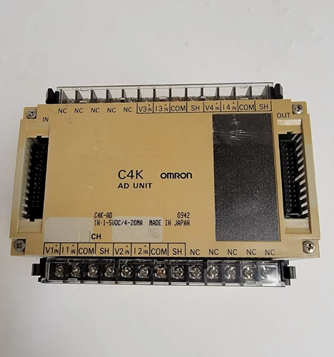OMRON ANALOG INPUT MODULE. C4K-AD