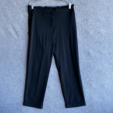 Fashion Nova Women's Size XL Black Polyester Make Me Money Straight Leg Pants