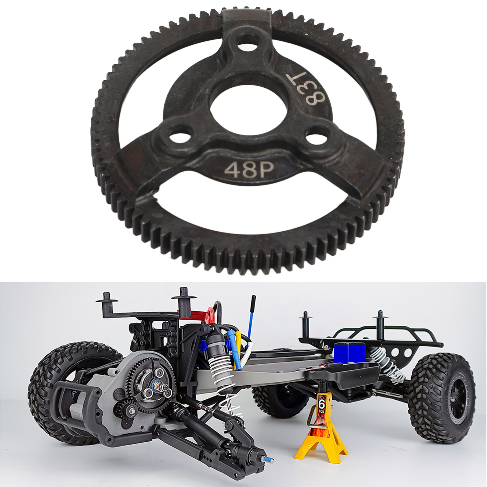 Airshi Metal Pinion Spur Gear Set Fine Machined Hardened Steel Pinion