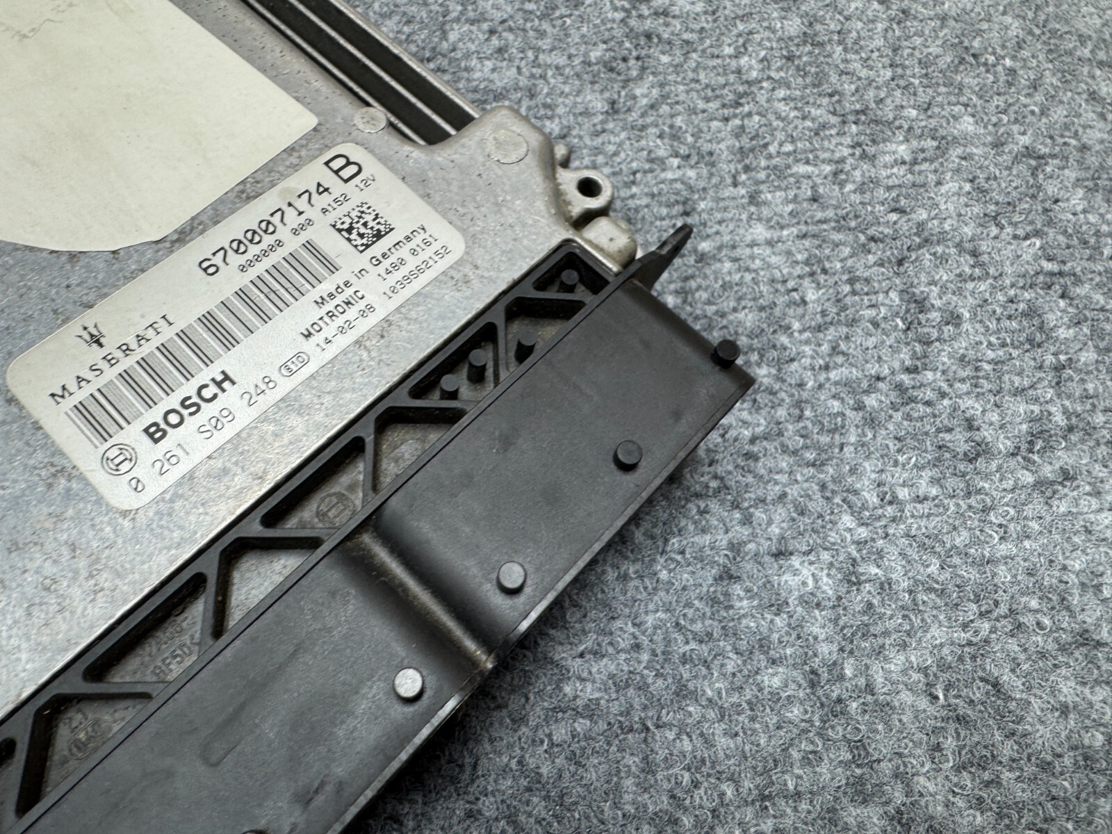 MASERATI GHIBLI M157 14-17 OEM 3.0L ECM ECU ENGINE COMPUTER CONTROL MODULE 60K
