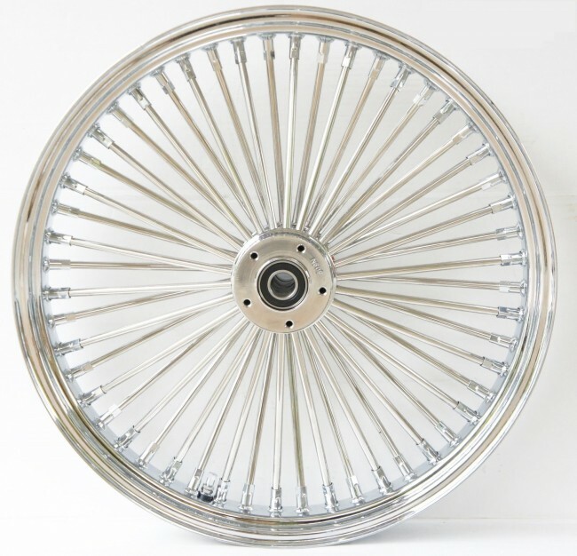 DNA Chrome Front Mammoth 52 Spoke 21x3.0 Wheel 00 - 06 FXST(B.D