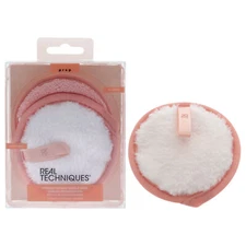 Makeup Remover Pads Reusable Plus Dual-Sided by Real Techniques - 2 Pc Pads