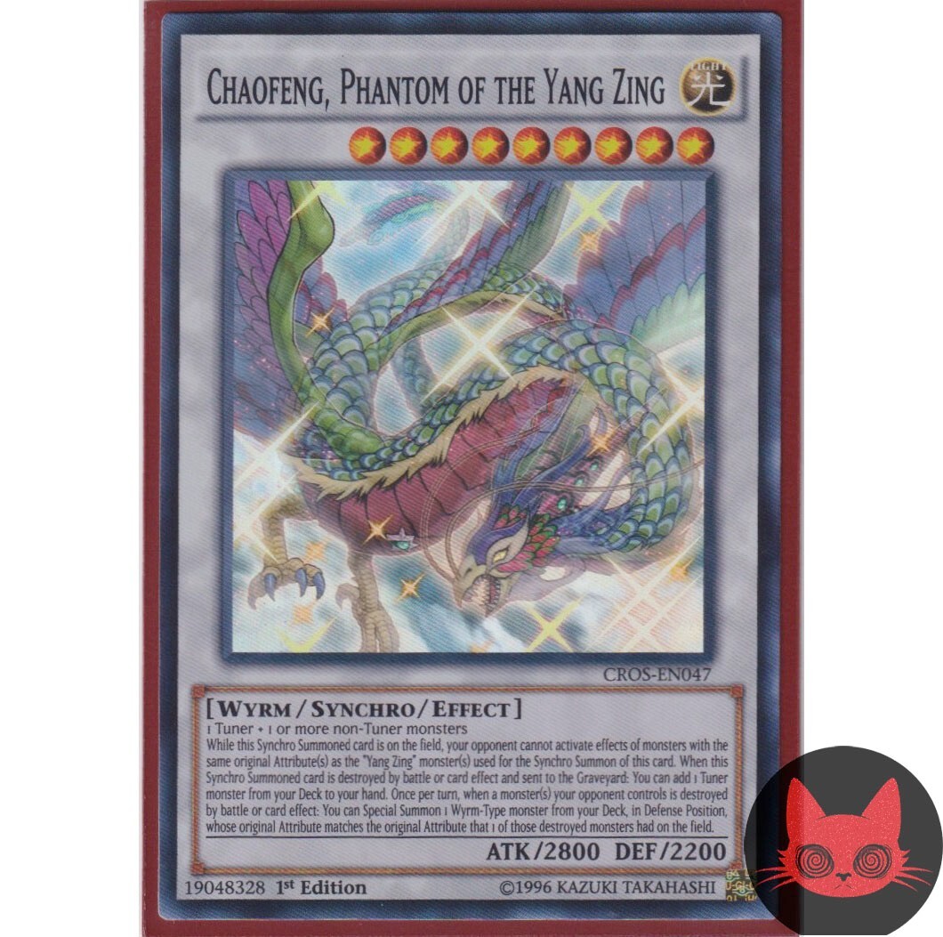 Chaofeng, Phantom Of The Yang Zing CROS-EN047 Precios | YuGiOh Crossed Souls | Tarjetas De YuGiOh