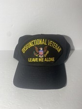 DYSFUNCTIONAL VETERAN LEAVE ME ALONE SNAPBACK HAT CAP HMC Honors Made In USA