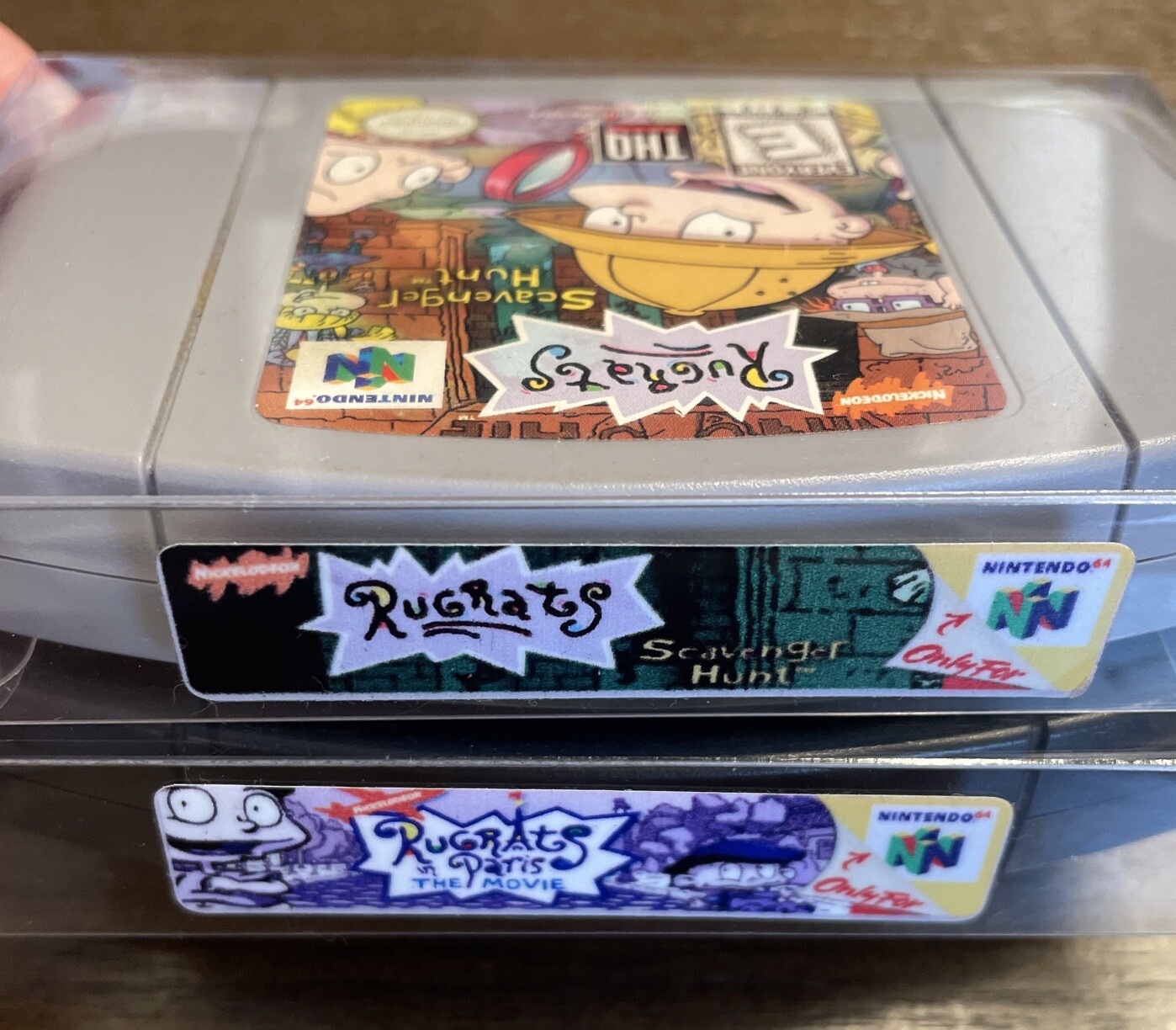 Rugrats in Paris The Movie &amp; Rugrats Scavenger Hunt Nintendo 64 N64 ...