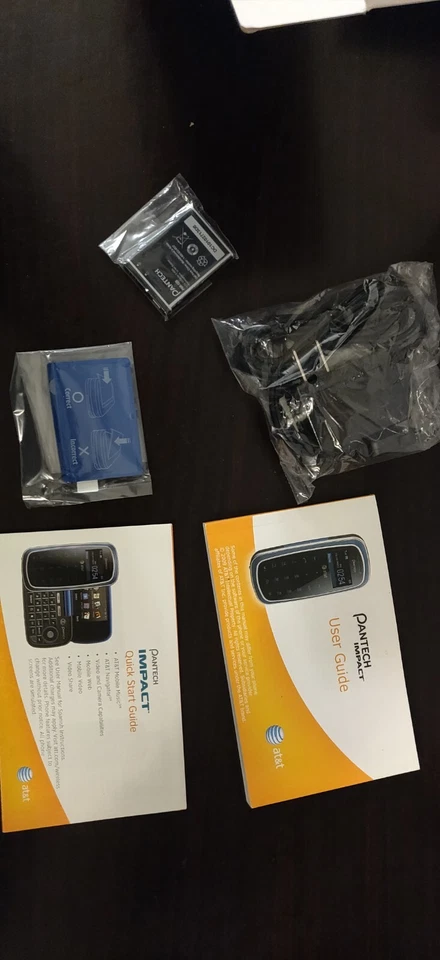 Pantech Impact P7000 - Blue (AT&T) -NEW- W/ All Parts - Image 4 of 4