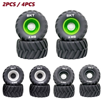 17mm Hex Wheels TIRES 173m For 1/8 LOSI LMT USA-1 RC Bigfoot Monster  Truck