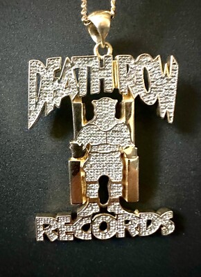 【超希少】DEATH ROW RECORDS S925 × 14K ネックレス 超希少】DEATH ROW RECORDS S925 × 14K ネックレス Records 14K 超希少