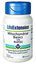 TAKE OFF 12 NOW 3 PACK SALE Life Extension Mitochondrial Basics PQQ 30 cap