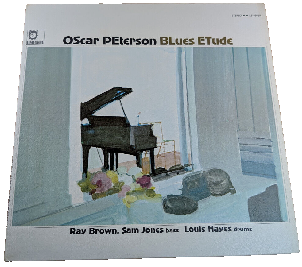 Oscar Peterson Blues Etude Vinyl LP (LS-86039) Limelight