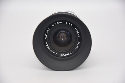 Olympus OM-System G.Zuiko Auto-W 28mm f/3.5 Wide Angle Lens Japan