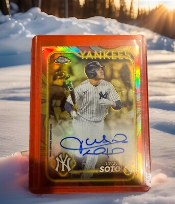 2024 Topps Gilded Juan Soto rose gold auto /25