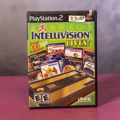 Intellivision Lives! PS2 Game   Good Condition USA NTSC