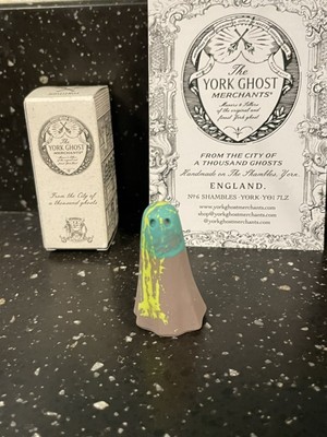 The York Ghost Merchants türkis maskiert lila schlank gespritzt Ghost Boo klein