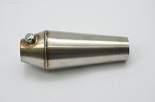 Megáfono 1320 Performance 2,5 pulgadas acero inoxidable cono inverso mancha o2 tapón V1