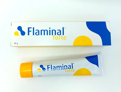 FLEN HEALTH Flaminal Forte Gel, Advanced Wound Care, Anti-Enzymatic, 40g Tube, Healing