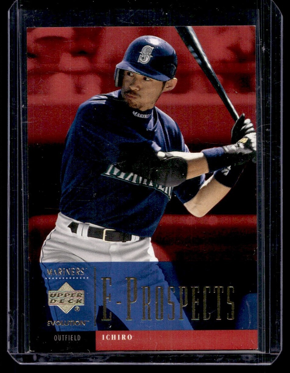 2001 Upper Deck Evolution E-Prospects Ichiro Suzuki Rookie 1642/2250 #91 Seattle