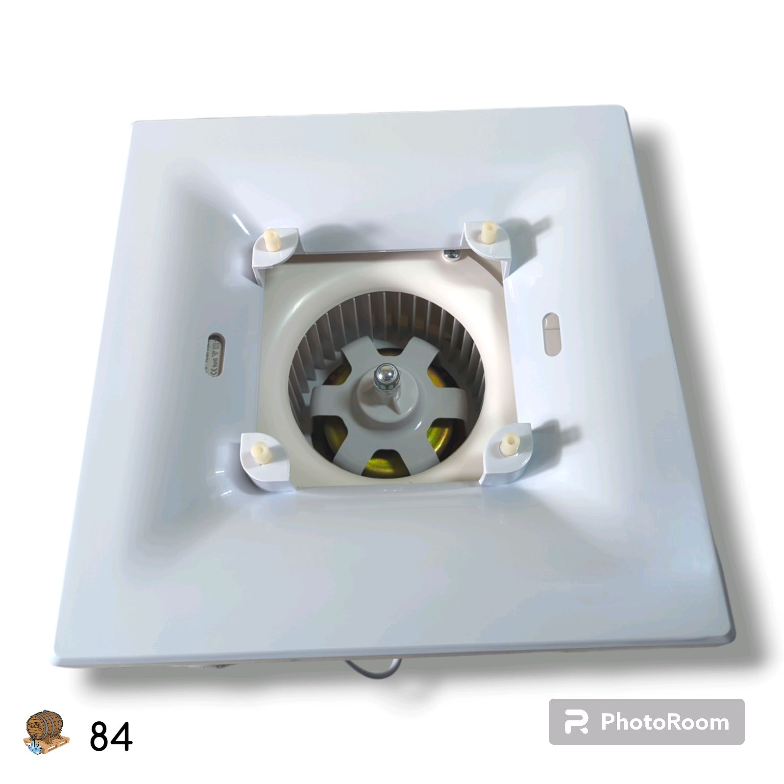 ZEYZER ZZ12LL Bathroom Exhaust & Extractor Fan with LED Light (White