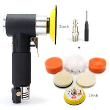 10Pcs 2"3" Mini Orbital Air Sander Polishing Machine For Polishing Car