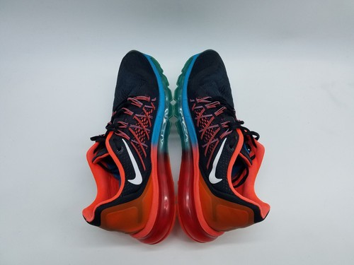 Nike Air Max 2015 Men's Size 10.5 Running Shoes Black Bright Crimson - Picture 6 of 12