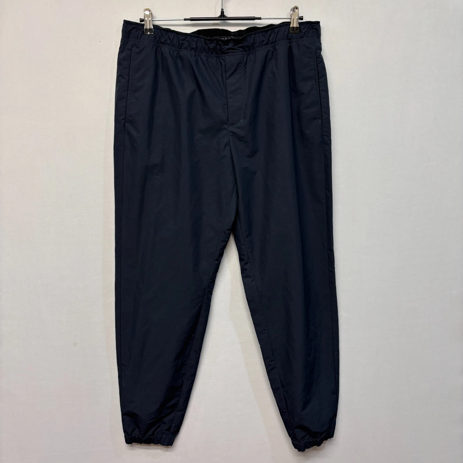 Theory Men Tech Performance Jogger Pants Size 34 Dark Blue D012 -23