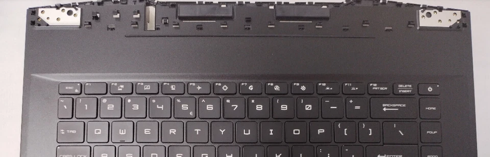 New For MSI GP66 MS-1542 1543 Upper Case Palmrest Full Colorful Backlit Keyboard - Bild 3 von 3