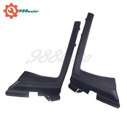 Para Toyota Yaris 2012-2015 Par Delantero Limpiaparabrisas Cubierta de Extensión de Capucha Lateral - Imagen 5 de 10