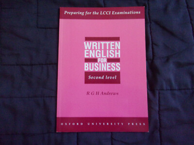 Andrews Written English for Business Second Level Preparing LCCI Examinations