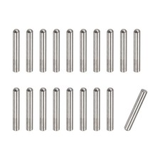 3.5x15mm Dowel Pins, 50pcs Round Head Flat Chamfered End Dowel Pin