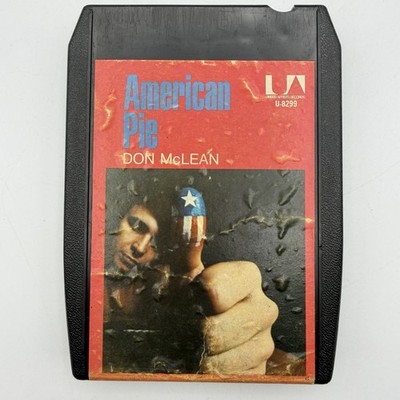 Don McLean - American Pie - Restored 8 Track Tape - New Pad and Splice