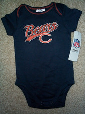  2025-2026 Chicago Bears nfl INFANT BABY NEWBORN Jersey Shirt 0-3M 0-3 M Months