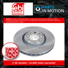 2x Brake Discs Pair Vented fits FIAT 500X Front 2014 on 305.3mm Set 46843608 New